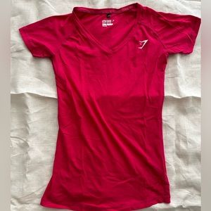 Gymshark Pink Workout Shirt